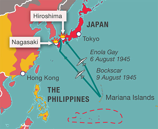Aanval op Hiroshima en Nagasaki